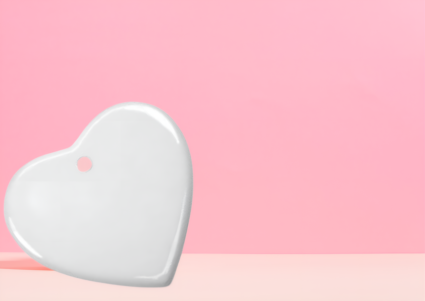 Keramické srdce - ozdoba