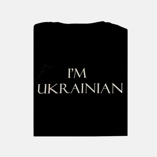 Tričko Basic Free - "# I am Ukrainian"